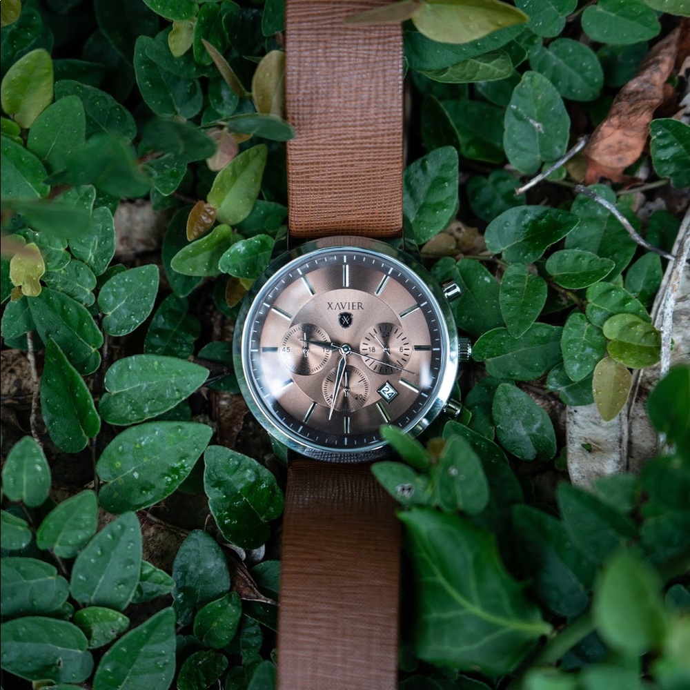 NIB Xavier X-Class Watch in Pecan - Picture 8 of 10